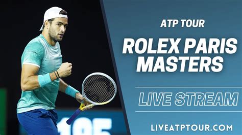 finale rolex paris masters 2022|Paris masters live.